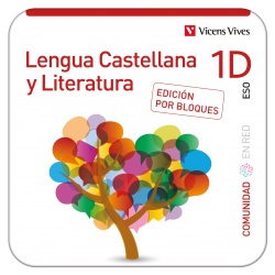 Lengua Castellana y Literatura 1D. (Comunidad En Red). Ed por bloques (Edubook Digital)