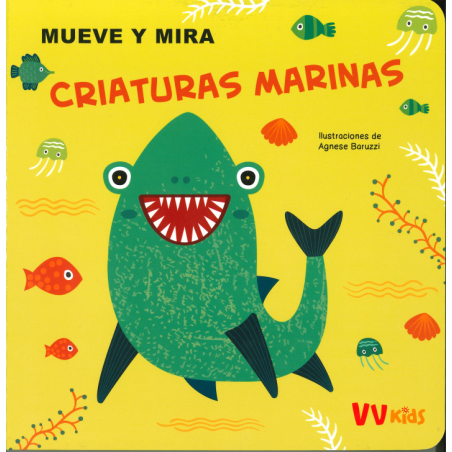 Mueve y Mira. Criaturas marinas (VVKids)