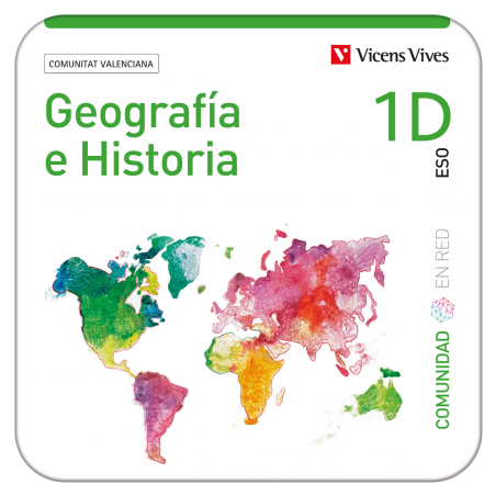 Geografía e Historia 1D. Diversidad. Valenciana (Comunidad en Red) (Edubook Digital)