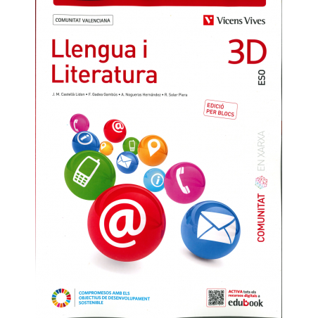 Llengua i Literatura 3D Diversitat Valencia (Comunitat en Xarxa). Edició per blocs