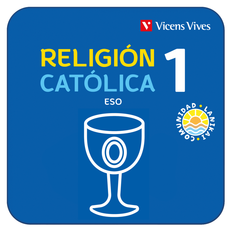 Religión católica 1 ESO (Comunidad Lanikai) (Edubook Digital)