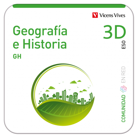 Geografía e Historia 3D Geografía e Historia diversidad (Comunidad en Red) (Edubook Digital)