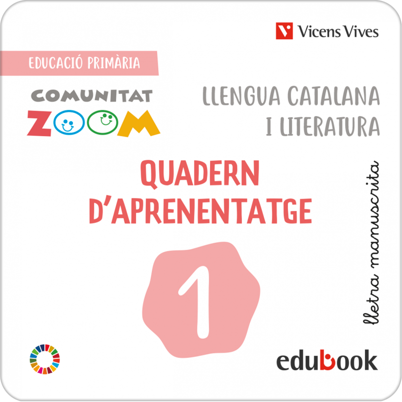 Llengua Catalana i Literatura 1 Manuscrita. Quad. aprenentatge Ctat Zoom (Edubook Digital)