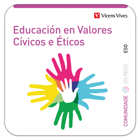 Eduación en Valores Cívicos e Éticos. Galicia (Cominidade da Rede) (Edubook Digital)