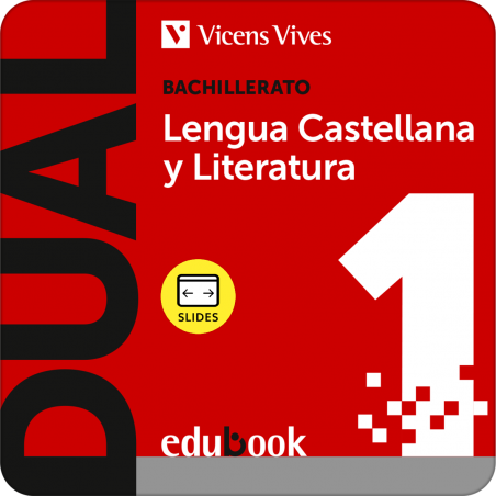 Dual 1. Lengua castellana y Literatura para Catalunya. (Edubook Digital-Slide)