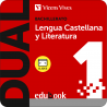 Dual 1. Lengua castellana y Literatura para Catalunya. (Edubook Digital-Slide)