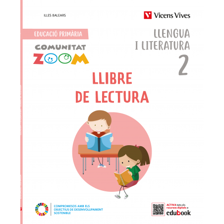 Llengua i Literatura 2. Llibre de lectura. Illes Balears (Comunitat Zoom)