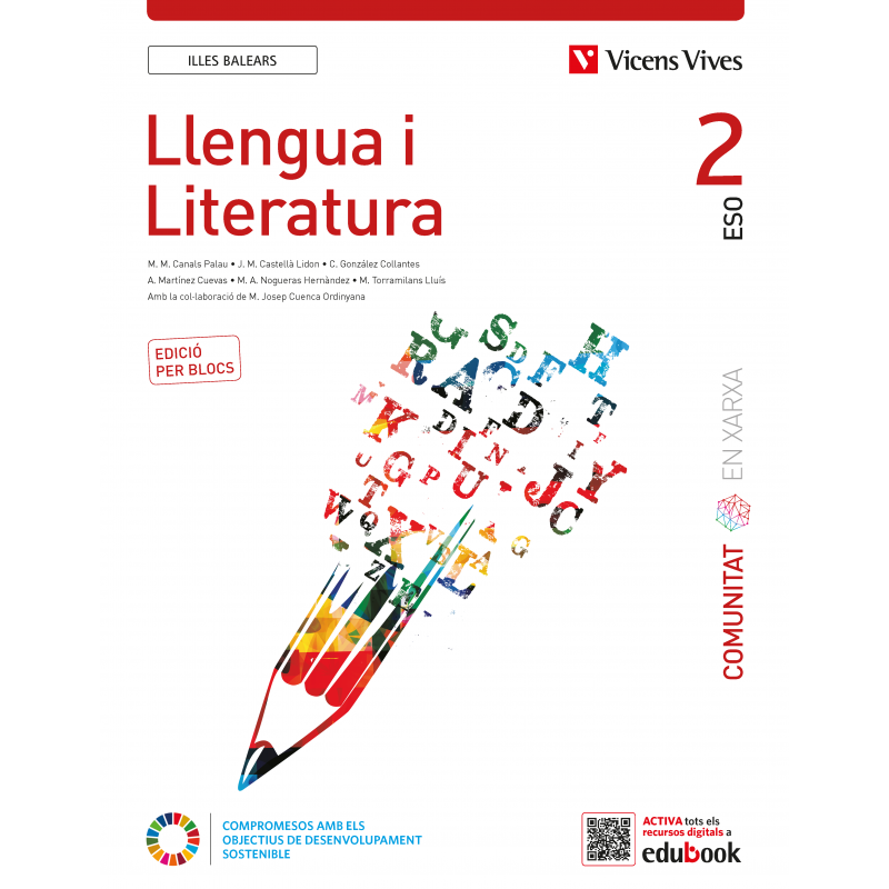 Llengua i Literatura 2 Illes Balears (Comunitat en Xarxa). Edició per blocs