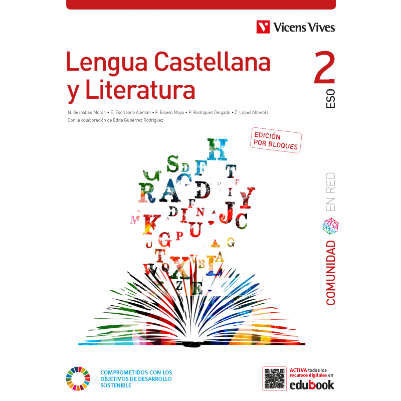 Lengua Castellana y Literatura 2. (Comunidad en Red). Edición por bloques