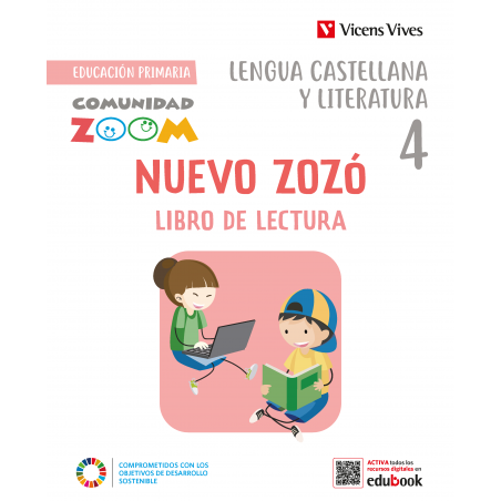 Nuevo Zozó 4 libro de lectura para Catalunya (Comunidad Zoom)