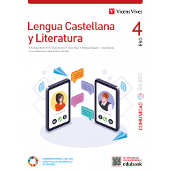 Lengua Castellana y Literatura 4. (Comunidad en Red). Edición combinada