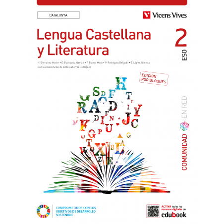 Lengua Castellana y Literatura 2 Catalunya. (Comunidad en Red). Edición por bloques