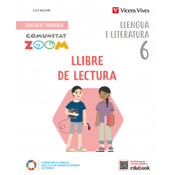 Llengua i Literatura 6. Llibre de lectura. Illes Balears (Comunitat Zoom)