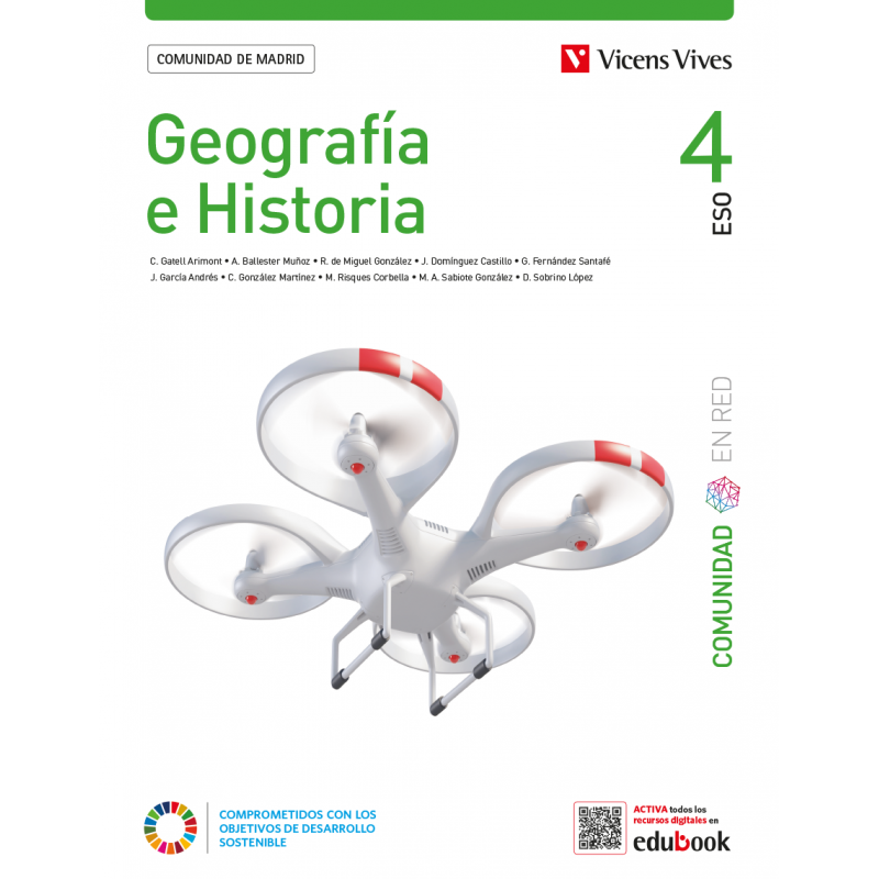 Geografía e Historia 4. Comunidad de Madrid. (Comunidad en Red)