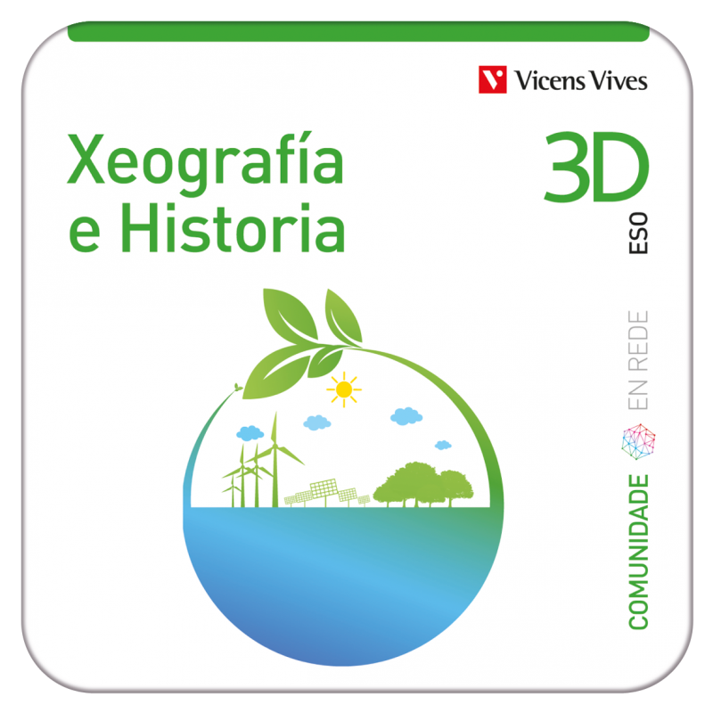 Xeografía e Historia 3D. Diversidade (Comunidade en Rede) (Edubook Digital)