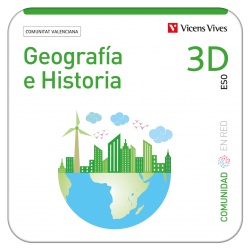 Geografia e Historia 3D diversidad. Ctat Valenciana (Comunidad en Red) (Edubook Digital)