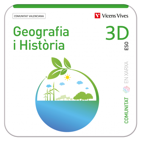 Geografia i Història 3D Diversitat. Ctat Valenciana (Comunitat en Xarxa) (Edubook Digital)