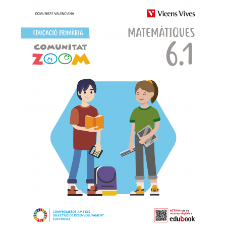 Matemàtiques 6. Comunitat Valenciana. (6.1-6.2-6.3) (Comunitat Zoom)