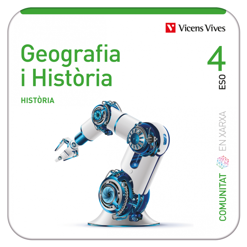 Geografia i Història 4 (Comunitat en Xarxa) (Edubook Digital)