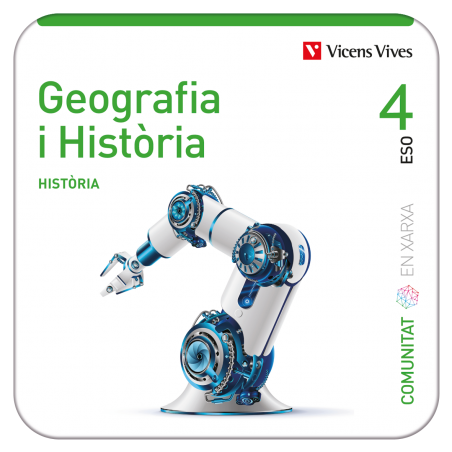 Geografia i Història 4 (Comunitat en Xarxa) (Edubook Digital)