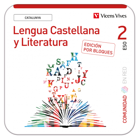 Lengua Castellana y Literatura 2 Catalunya. (Comunidad en Red). Edición por bloques (Edubook Digital)