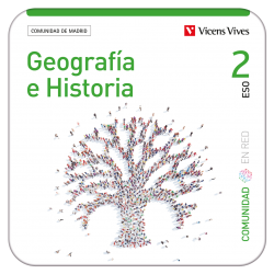 Geografía e Historia 2 Comunidad de Madrid (Comunidad en Red) (Edubook Digital)