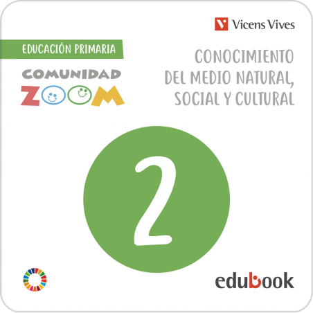 Conocimiento del Medio Natural Social y Cultural 2 (Comunidad Zoom) (Edubook Digital)