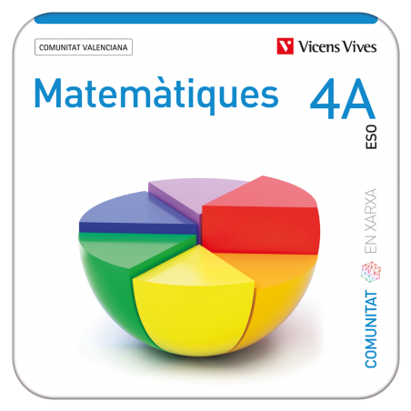 Matemàtiques 4A Comunitat Valenciana (Comunitat en Xarxa) (Edubook Digital)