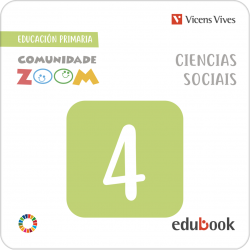 Ciencias Sociais 4. Galicia (Comunidade Zoom) (Edubook Digital)