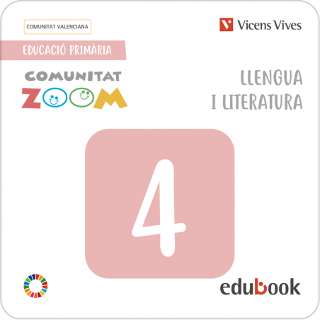 Llengua i Literatura 4 Comunitat Valenciana. Comunitat Zoom (Edubook Digital)