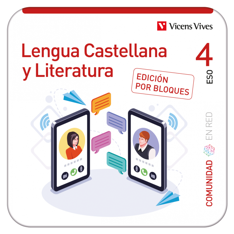 Lengua Castellana y Literatura 4. (Comunidad en Red) Edición por bloques (Edubook Digital)