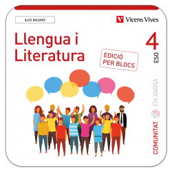 Llengua i Literatura 4 Illes Balears (Comunitat en Xarxa). Ed. per blocs (Edubook Digital)