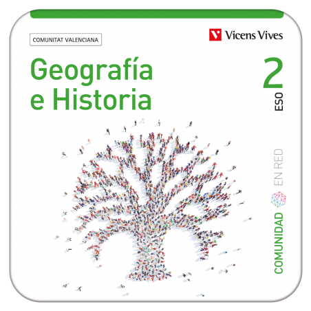 Geografía e Historia 2. Comunitat Valenciana. (Comunidad en Red) (Edubook Digital)