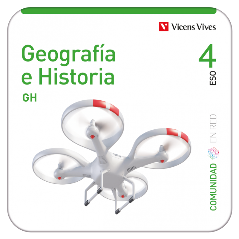 Geografía e Historia 4 (Comunidad en Red) (Edubook Digital)