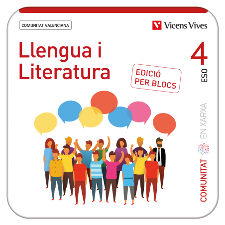 Llengua i Literatura 4. Valencia. (Comunitat en Xarxa). Edició per...
