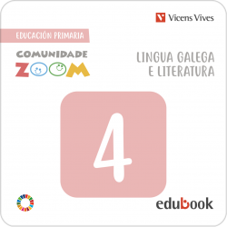 Lingua Galega e literatura 4. (Comunidade Zoom) (Edubook Digital)