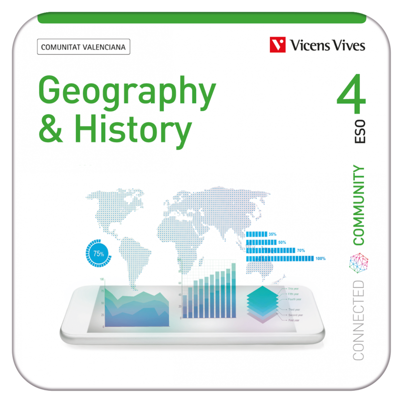 Geography & History 4. Comunitat Valenciana (Connected Community) (Edubook Digital)