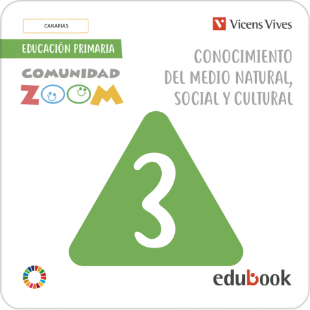 Conocimiento del Medio Natural Social y Cultural 3 Canarias (Cdad Zoom) (Edubook Digital)