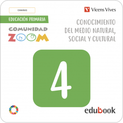 Conocimiento del Medio Natural Social y Cultural 4 Canarias (Cdad Zoom) (Edubook Digital)