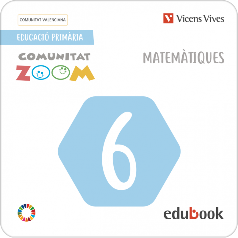 Matemàtiques 6. Comunitat Valenciana. (Comunitat Zoom) (Edubook Digital)