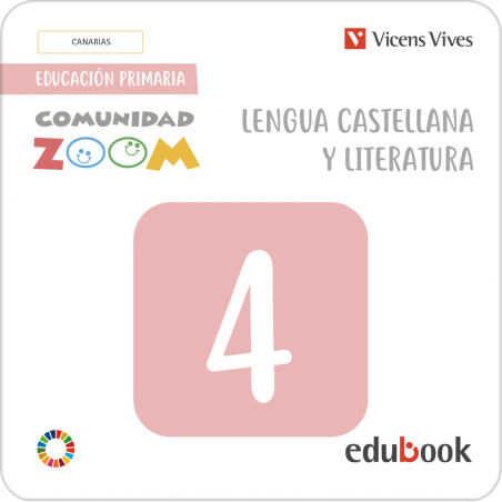 Lengua Castellana y Literatura 4. Canarias (Comunidad Zoom) (Edubook Digital)