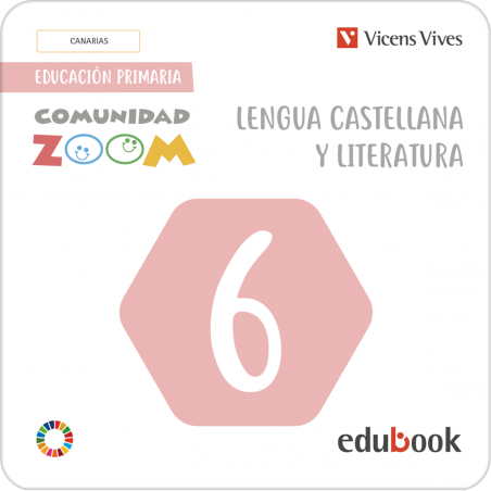 Lengua Castellana y Literatura 6. Canarias (Comunidad Zoom) (Edubook Digital)