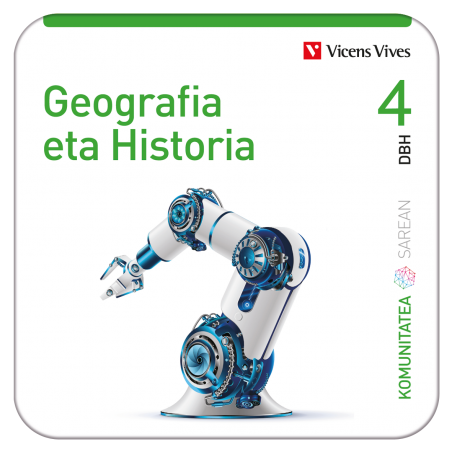 Geografia eta Historia 4. (Komunitatea Sarean) (Edubook Digital)