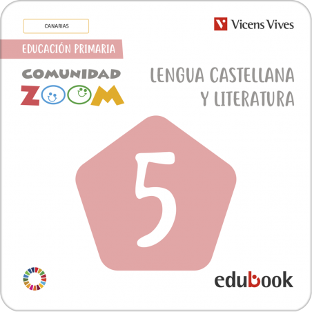 Lengua Castellana y Literatura 5. Canarias. (Comunidad Zoom) (Edubook Digital)