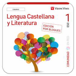 Lengua Castellana y Literatura 1 Canarias. Comunidad En Red. Ed. bloques (Edubook Digital)