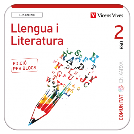 Llengua i Literatura 2 Illes Balears (Comunitat en Xarxa). Ed. per blocs (Edubook Digital)