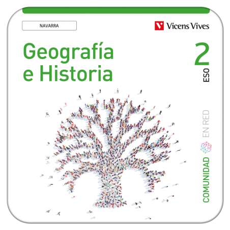 Geografía e Historia 2. Navarra. Comunidad en Red (Edubook Digital)