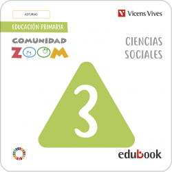 Ciencias Sociales 3. Asturias (Comunidad Zoom) (Edubook Digital)
