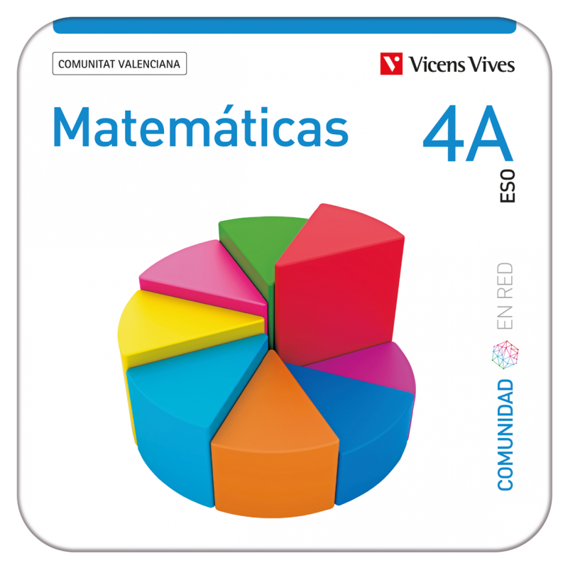 Matemáticas 4A. Comunitat Valenciana. (Comunidad en Red) (Edubook Digital)