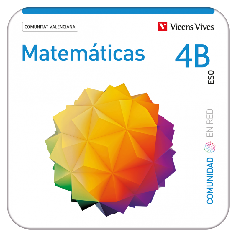 Matemáticas 4B. Comunitat Valenciana. (Comunidad en Red) (Edubook Digital)
